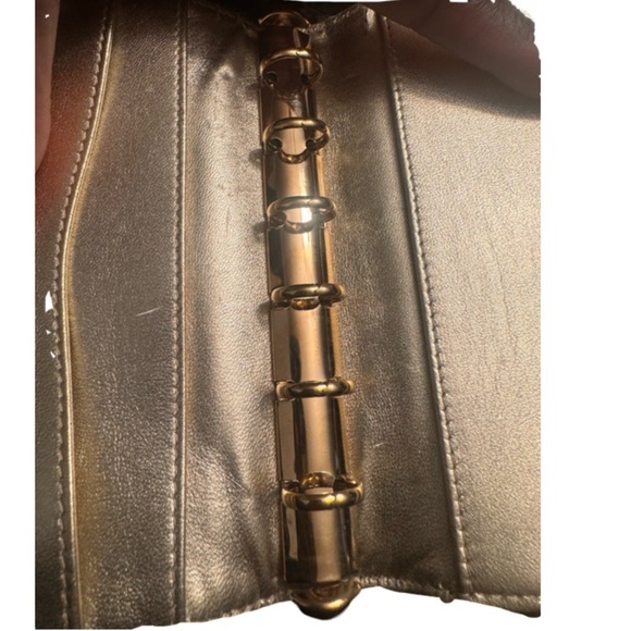 Chanel Gold Patent Lucky Symbols Agenda Preloved ✨Limited Edition✨ - Picture 6 of 9